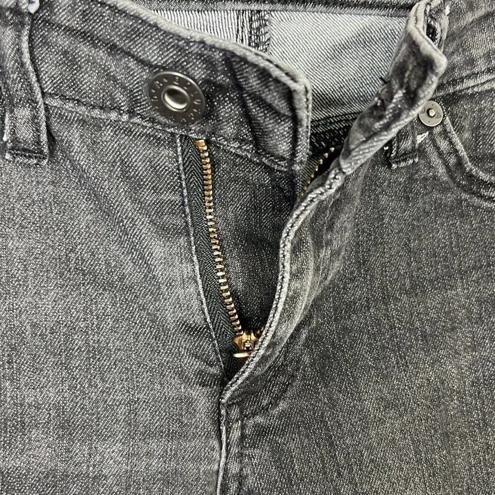 AG Women’s The Jegging Super Skinny Fit Cropped Denim Jeans Black Size 27